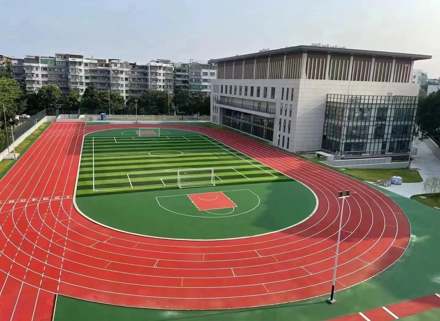 四平市塑胶跑道材料塑胶篮球场 - 厂家